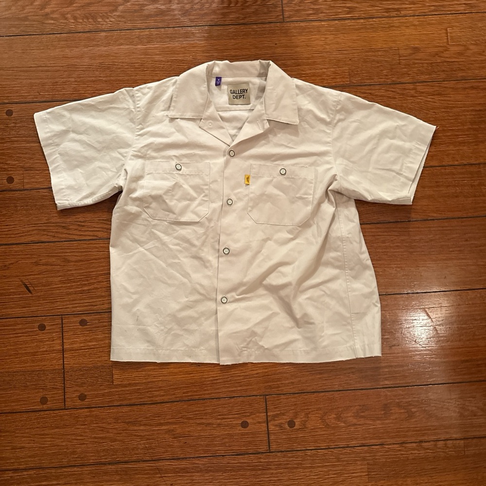 Gallery Dept Classic White Button Down Shirt